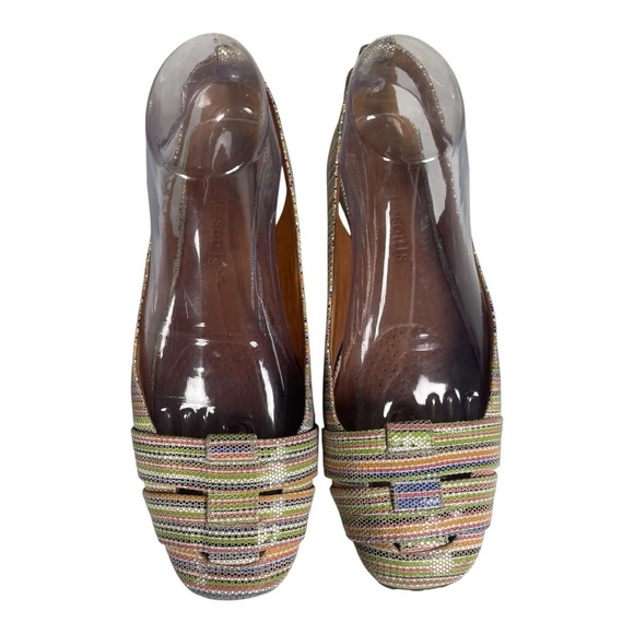 Gently Souls Women’s “It’s So Fun” Multi-Colored Leather Slingback Loafers - Picture 10 of 10